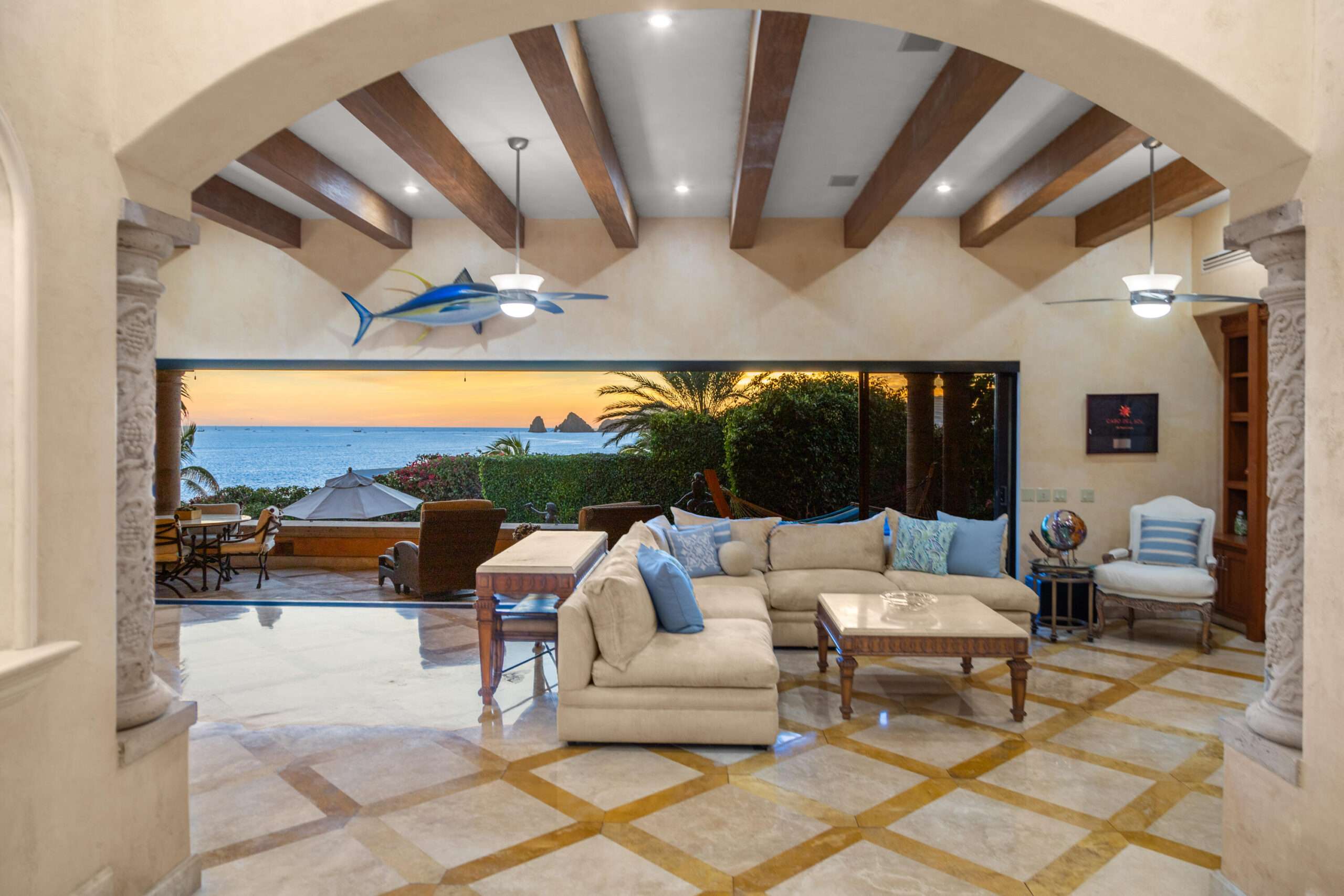 Maravilla Fundadores Experience the pinnacle of coastal living at Casa Bokke, a stunning contemporary estate perched directly on the 4th hole of the Jack Nicklaus Signature Ocean Course. This residence perfectly balances the lush greens of world-class golf with unobstructed, ocean for sale