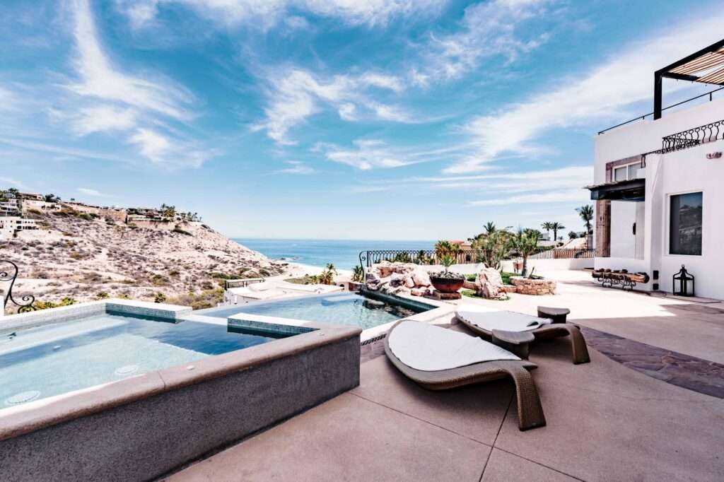 Maravilla Cabo Colo-Ocean:Gen Cabo Colorado is a beachside exclusive gated Residential Community neighboring Rancho Cerro Colorado and Palmilla, conveniently located along the San Jose Corridor. This two-story House and adjacent Lot are located within this ideal Community for that buyer looking for privacy, location, and a secluded walkable pristine beach.A world-class Hospital, Private School, Restaurants, Food Court, Shops , Gym and other Commercial business are just across the highway, San Jose del Cabo is less than10 minutes away and a 20 minutes drive will get you to Cabo San Lucas or the Airport. – 35 Casa White, Cabo Colorado, San Jose Corridor, BS