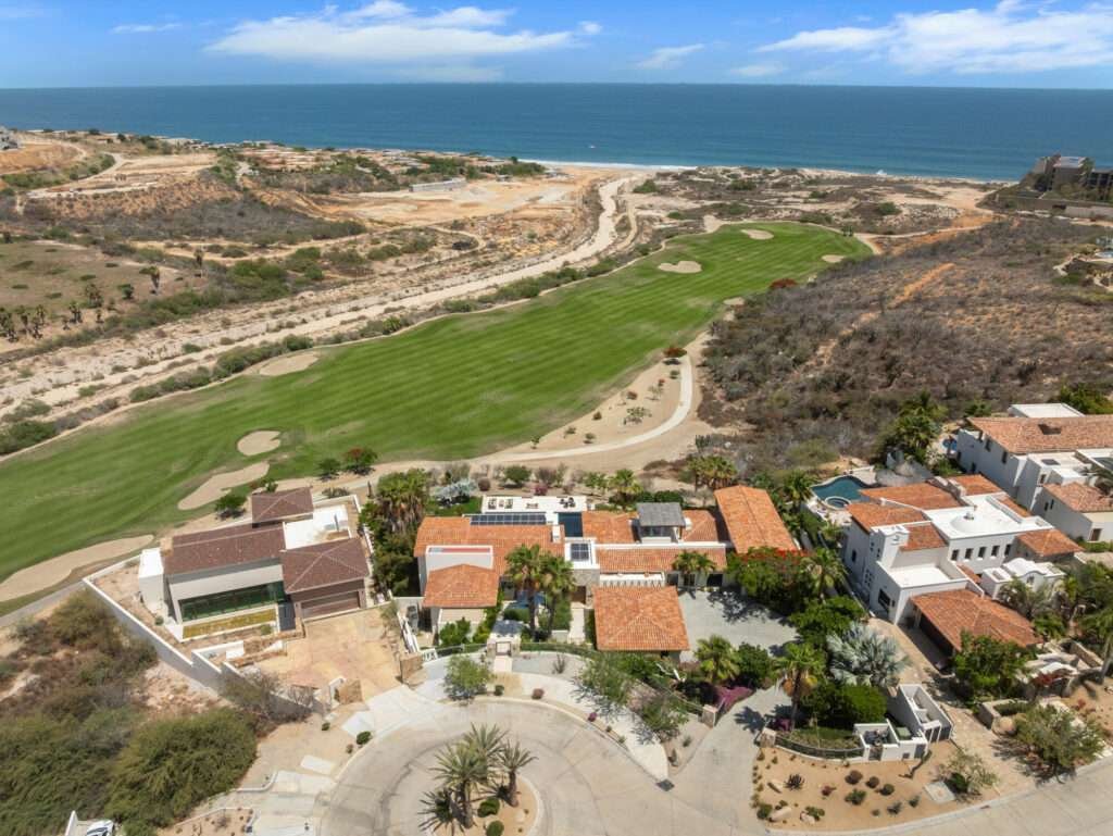 Maravilla Palmilla Estates Welcome to the epitome of opulence and functionality! This sprawling 5-bedroom, 6-bathroom estate nestled in the prestigious Palmilla Estates offers an unparalleled blend of elegance and efficiency.Bedrooms: Five spacious bedrooms designed for comfort and privacy, providing ample space for relaxation and rejuvenation.Bathrooms: Six beautifully appointed bathrooms, each exuding sophistication and convenience.Efficient Design: Meticulously crafted to embrace modern efficiency without compromising on luxury, ensuring sustainability and cost-effectiveness.3-Car Garage: A generous three-car garage providing secure parking and ample storage space for your vehicles and belongings. – 94/95 La Noria, San Jose del Cabo, BS