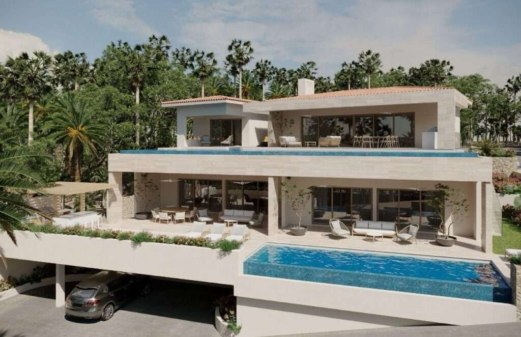 Maravilla Pedregal Csl Set high above Pedregal, overlooking all Cabo San Lucas, Villa Leonetti reigns as the property with the most breathtaking panoramic – Brand New CUSTOM HOME, San Jose Corridor, BS