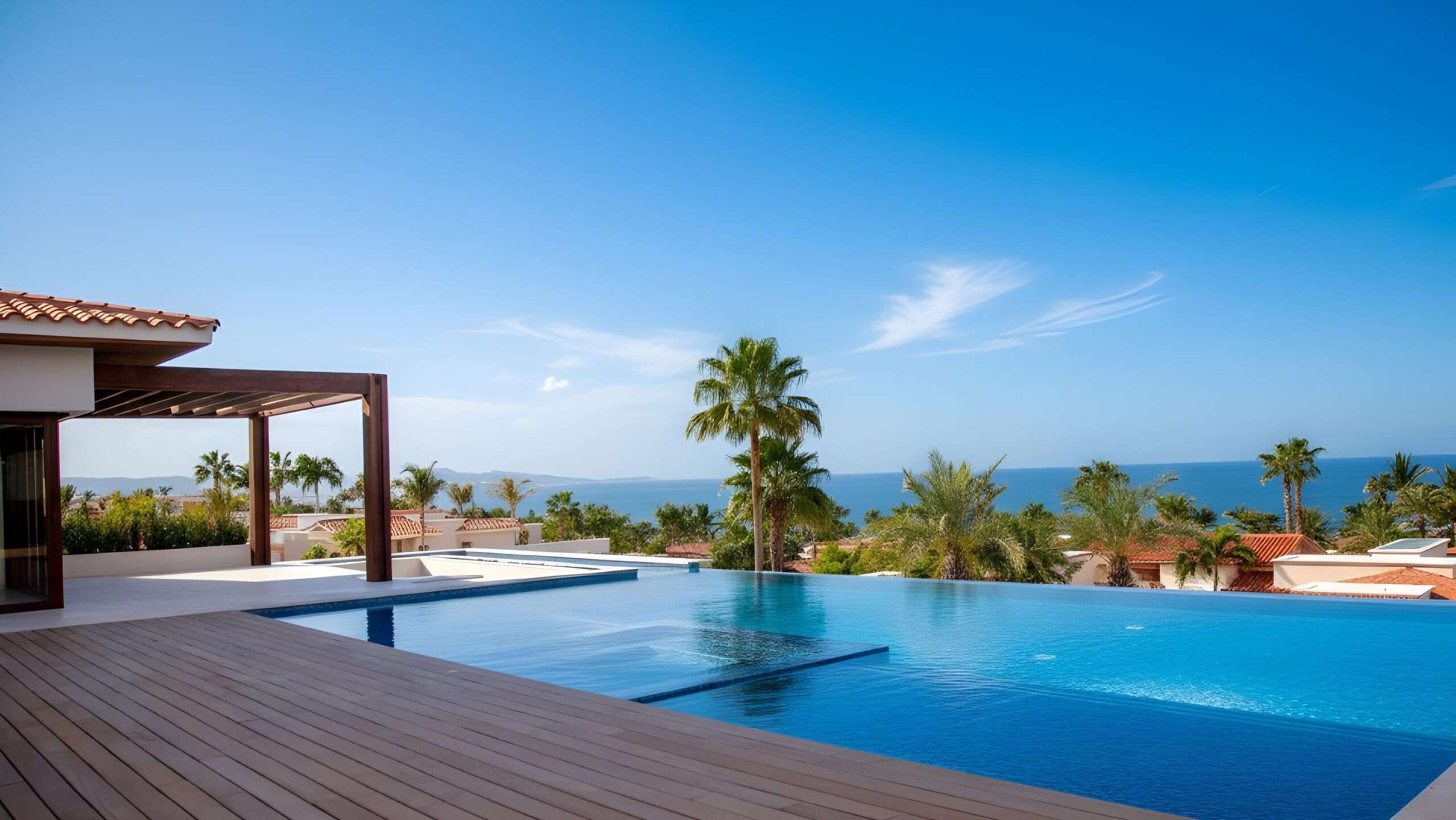 Maravilla Fundadores Villa 171 is a luxurious mostly single-level, six-bedroom home overlooking the Greg Norman Signature golf course and the Sea of Cortez. Five bedrooms open to the pool terrace, while the primary suite features a walk-in closet plus indoor and outdoor showers.The villa offers a chef's kitchen with ocean for sale