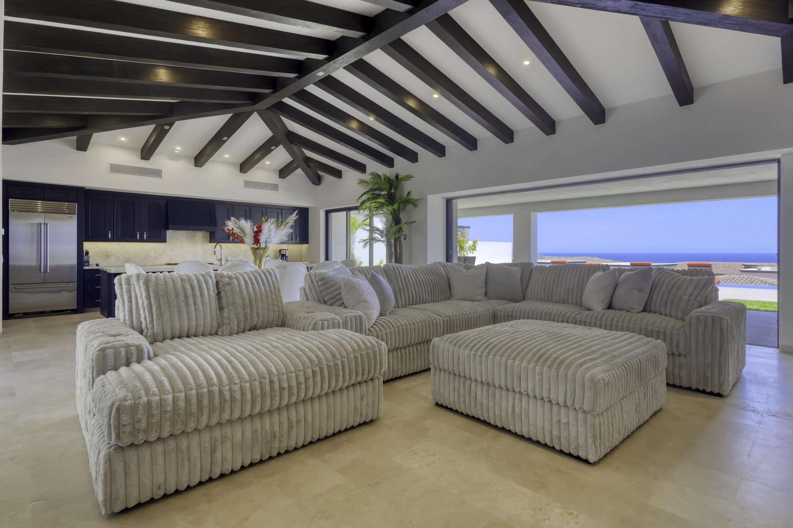 Maravilla West Enclave Ritz-Carlton West Enclave, Ritz-Carlton Reserve Residence 10 offers an exceptional blend of modern luxury and serene coastal living. These single-level indoor/outdoor residences are thoughtfully designed to provide privacy and tranquility. Featuring expansive floor-to-ceiling windows, the homes showcase breathtaking for sale