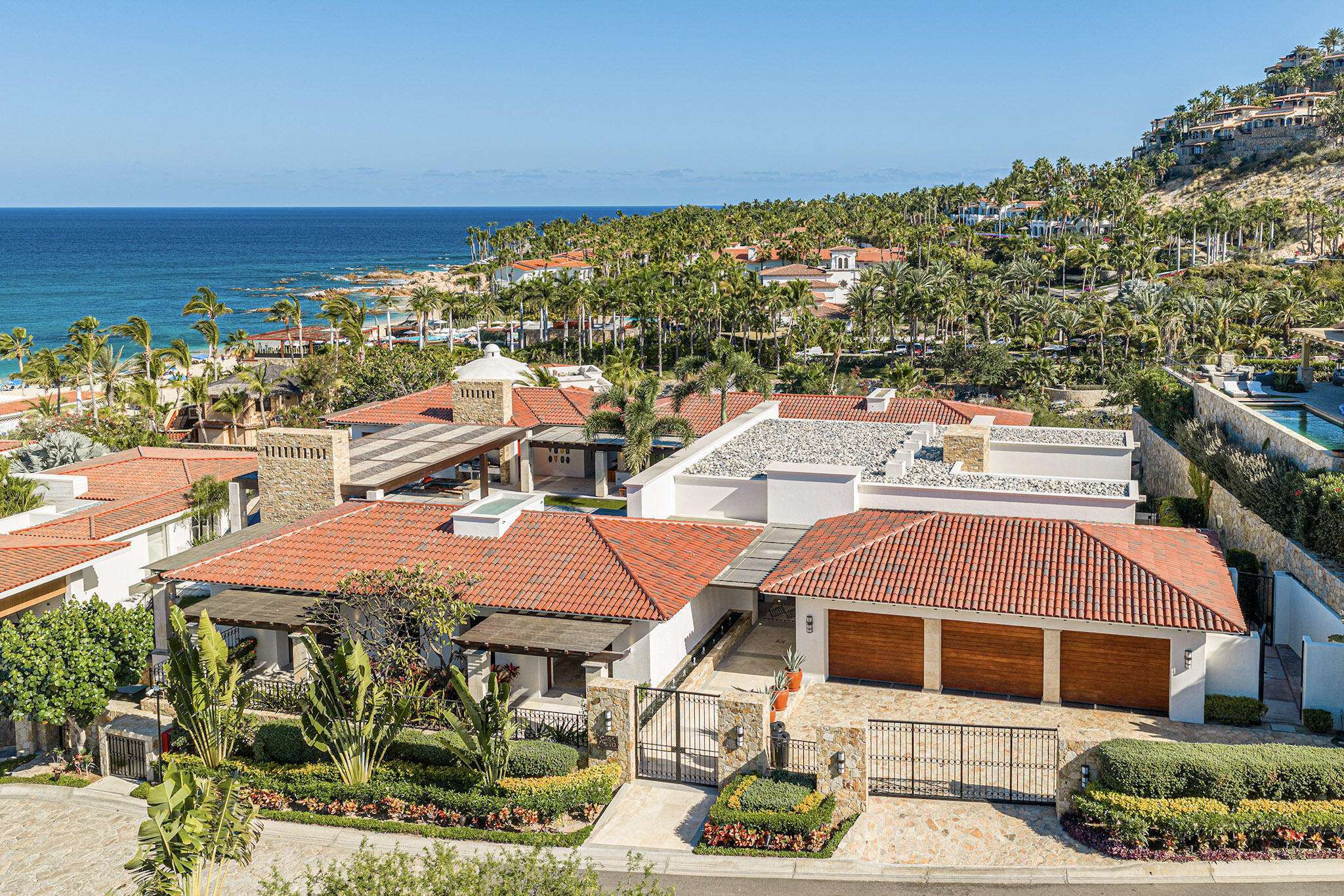 Maravilla Cove Club Casa SerenaAn architectural marvel that seamlessly blends the wonder of the Baja with the beauty and serenity of the Mar de Cortez. Thoughtful sight lines frame beautiful vistas from every room making the home feel like you're living in a resort and private estate at the same time. Designed as a retreat for family and friends by one of the most recognized and renowned architects in Mexico, Jacinto Avalos, Casa Serena blends the attention to detail and fine Mexican craftsmanship appropriately honoring its iconic location. Maintained with an open check book and live in staff, this ocean front masterpiece is now ready for the next fortunate family to make memories and leave their own legacy at Casa Serena. for sale