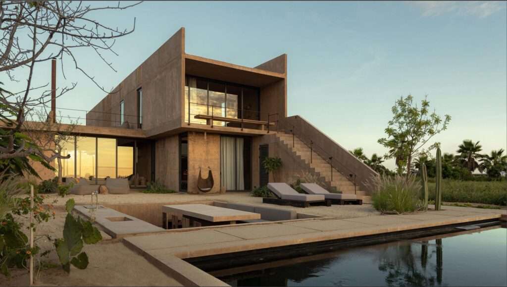 Maravilla Pescadero Own a permanent seat inside one of the world's most awarded wellness destinations.Located within the exclusive Paradero Hotel Todos Santos part of Leading Hotels of the World, in the heart of El Pescadero, this extraordinary 4-bedroom villa is the only real definition of luxury living in Todos Santos. These branded residences offer more than 300 square meters of beautifully designed interior living space, blending brutalist contemporary architecture with the raw beauty of the desert landscape, creating a seamless indoor-outdoor experience unlike anything else in the Baja. Designed with the same philosophy that made Paradero internationally recognized for its architecture, wellness experiences, and Michelin-recognized hospitality, this fully furnished villa combines privacy, design, and effortless resort living. The home features expansive social areas, spacious bedroom suites, custom-crafted Mexican furnishings, and an atmosphere that embraces natural light, tranquility, and connection with the surrounding environment.In the middle of the masterplan, the residence owners will enjoy the Longevity center, which is the community's vibrant social hub, centrally located within Paradero Homes. Built around four pillars: Healthy Culinary Culture, Mind and Body, Movement, and Human Connections. The Clubhouse features a family-friendly food market and cafeteria, a one-of-a-kind spa with unseen architecture, the most thoughtful Human Performance (fitness) center program, and versatile indoor-outdoor recreation spaces. The Clubhouse will also feature a private music space, where homeowners can find inspiration and creation, free from the noise of the outside world.Owners also enjoy access to the world-class amenities of Paradero, including the iconic infinity pool, spa and wellness experiences, farm-to-table dining, yoga, hiking, curated outdoor adventures, and concierge-style services that have positioned the property among the most sought-after luxury destinations in Baja California Sur.Perfectly located between Todos Santos and the Pacific coastline, this villa offers a rare opportunity to own a design-forward residence inside one of the most unique hospitality concepts in Mexico. Whether used as a private retreat, investment property, or lifestyle purchase, Paradero Residences delivers a level of exclusivity, architecture, and experience that is truly unmatched in the area.Paradero Residences are located a short drive away from the wild and swimmable beach of Las Palmas, the surf break of San Pedrito and Cerritos Beach, as well as 10 minutes away from downtown Todos Santos and 1 hour drive to the International Airport of San Jose Del Cabo. – Paradero Residences, Pacific, Pacific, BS