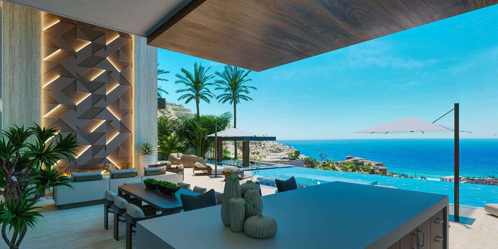 Maravilla Section 1- Las Colinas A striking contemporary estate set atop the coveted Colinas hillside in Querencia, this new construction residence captures sweeping for sale