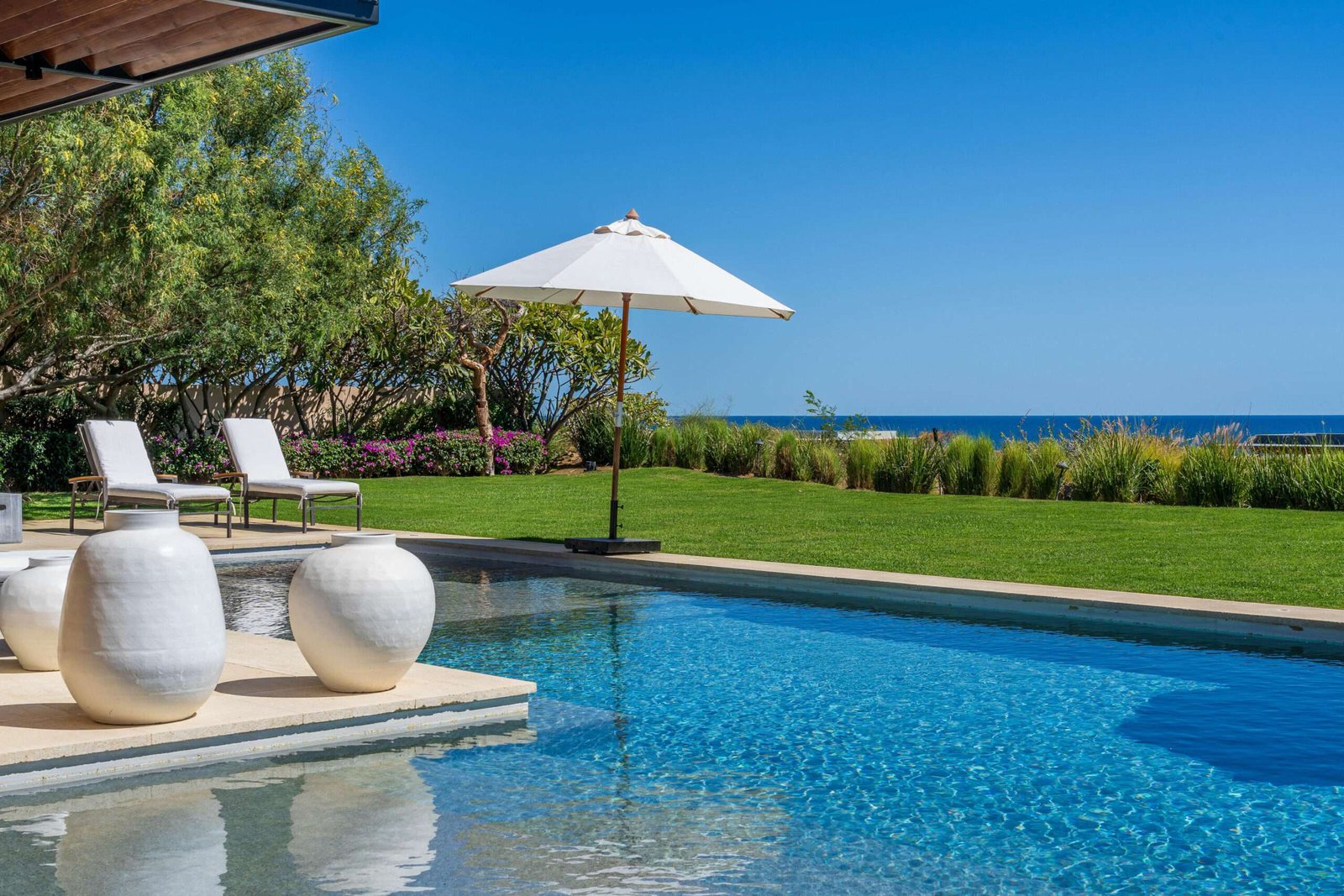 Maravilla Fundadores Villa Piedra - Fundadores, Puerto Los Cabos, blends modern and traditional design with unobstructed ocean for sale