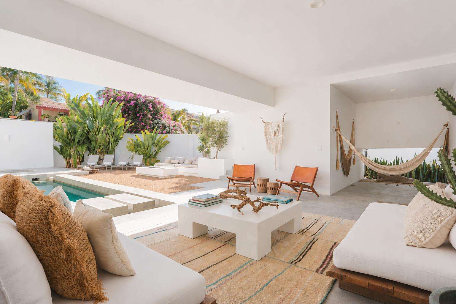 Maravilla Costa Azul One of Baja's Most Distinctive Architectural Residences.Casa Margaux is not a typical home; it is a fully realized architectural hospitality concept.Designed with the sensibility of a boutique retreat, the villa seamlessly blends indoor-outdoor living, globally curated interiors, and one-of-a-kind design elements that create a truly immersive experience.More than a residence, Casa Margaux has positioned itself as a design-driven destination, appealing to a sophisticated, international audience seeking privacy, aesthetics, and meaningful experiences. Casa Margaux represents a compelling luxury real estate investment positioned at the intersection of design, lifestyle quality, and income potential. Located in the highly desirable Costa Azul corridor of San José del Cabo, the property combines architectural distinction, turnkey condition, and demonstrated rental performance with a disciplined, lifestyle-first operating approach. Airbnb's most Wish-Listed House in Baja California Sur.Supported by consistent seasonal demand, premium nightly rates, and a unique positioning within a low-inventory, beach-adjacent market, the villa delivers meaningful income generation without requiring full-time rental intensity. Its design-forward identity, walkable location, and flexibility for curated experiences further enhance its appeal across multiple demand segments.This balanced profile provides investors with a resilient and differentiated asset, offering attractive cash-flow characteristics, long-term value preservation, and the flexibility to enjoy personal use without compromising financial performance. Beyond traditional rentals, Casa Margaux also presents opportunities to expand revenue through wellness retreats, private events, and creative productions, reinforcing its multi-dimensional income potential.As both a refined lifestyle residence and a proven income-producing asset, Casa Margaux stands as a rare opportunity within the Costa Azul market, where limited inventory and strong demand continue to support long-term appreciation.This dual positioning is what makes Casa Margaux not only a residence, but a strategic lifestyle investment. – Lote 1 Manzana B, San Jose del Cabo, BS
